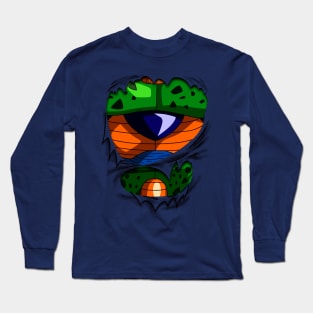 Imperfect Cell Chest Dragon ball Z Long Sleeve T-Shirt